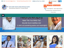 Tablet Screenshot of neurotherapyhealthcare.com